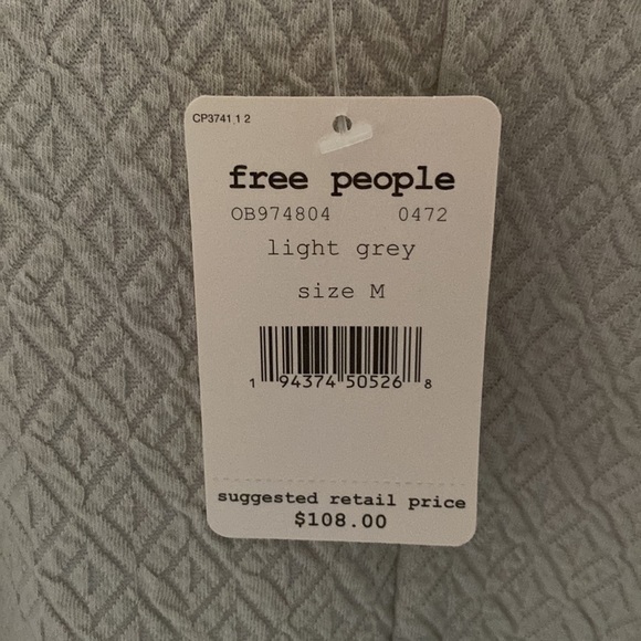 Free People Grey Ob974804 Casual Dress - Picture 14 of 14